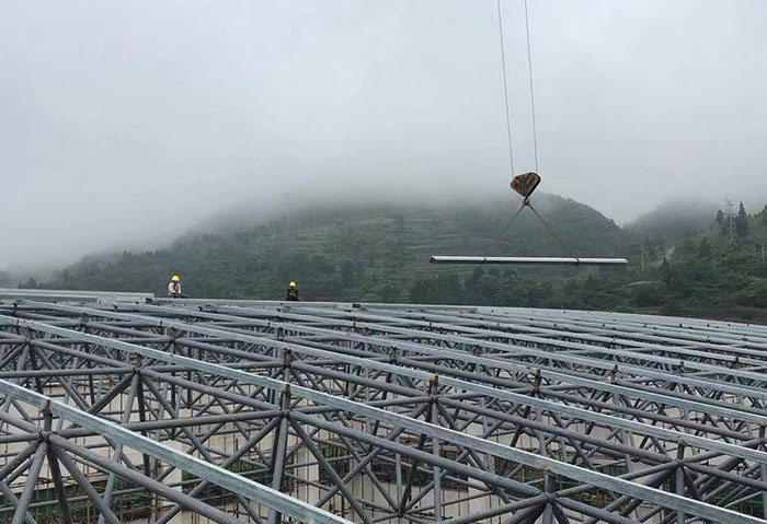 包头网架施工